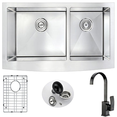 ANZZI ELYSIAN Series K36203A-035O Kitchen Sink Kitchen Sink ANZZI